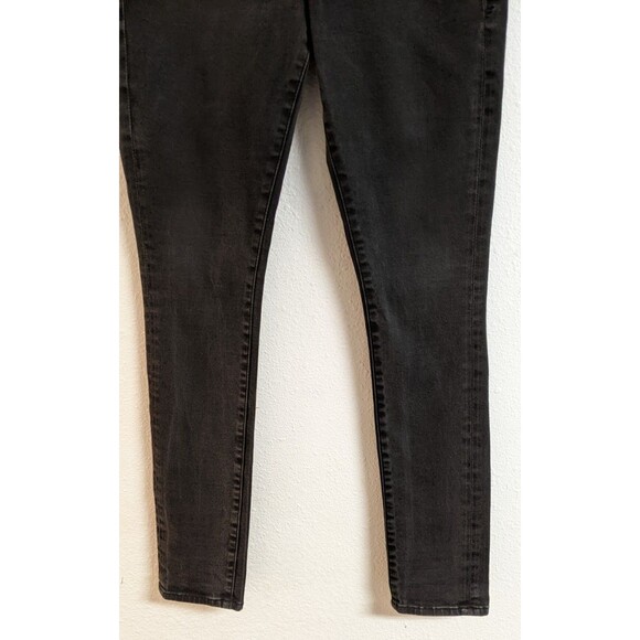 Women's Frame Denim Le Skinny de Jeanne in Film Noir (Black) Size 30 X 29 - Picture 8 of 16